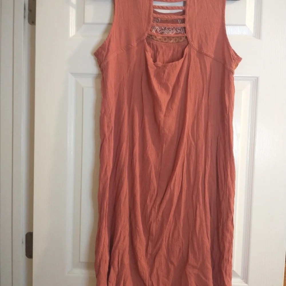 Embroidered Sleeveless Dresses - Blue, Pink, Purple - Picture 7 of 14